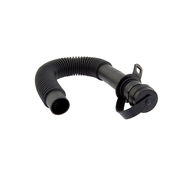 HOSE - DRAIN HOSE 1.5 in. X 21.5 in. W/ SQUEEZE CUFF - DRAIN CAP - HANGING STRAP